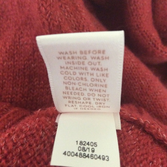 LC LAUREN CONRAD Burnt Red Sequin Penguin Holiday Sweater X-Large NEW - Picture 10 of 11